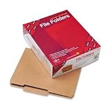 31AKcH%2B9AML. SL160  Smead 10776 Smead Kraft File Folders, 2/5 Cut Right Of Ctr, 2 Ply Top Tab, Ltr, BN, 100/Box