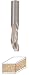 Freud 77-109 1/2-Inch x 1-1/2-Inch Single Compression Bit (1/4-Inch Shank)