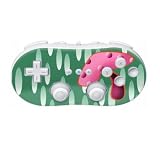 Mushroom Design Nintendo Wii Classic Controller Protector Skin Decal Sticker