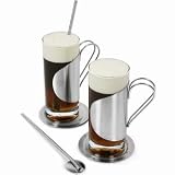 Sagaform 5002585 Glass Irish Coffee Set, 2-Pack