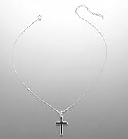 Sterling Silver Cross Pendant Necklace