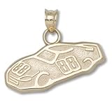 14k NASCAR Dale Earnhardt Jr Number 88 Car Pendant
