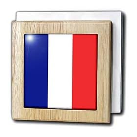 France Flag - 6 Inch Tile Napkin Holder by 3dRose LLC