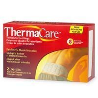 ThermaCare Air Activated 2 Lower Back & Hip Heatwraps - Flexible Belt Fits Sizes L-XL