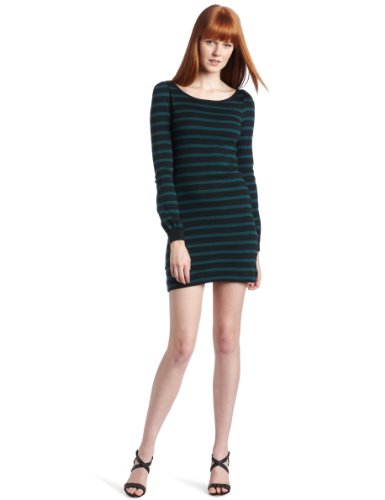 French Connection Scott Stripe Long Sleeve Dress