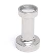 Espresso Coffee Hand Tamp - Stainless Steel 49mm Tamper Clear Crown