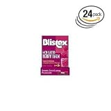 Blistex Medicated Lip Balm, SPF 15, Berry, .15-Ounce Tubes (Pack of 24)