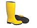 Knee Boots, Sz 13, 15" H, Yellow, STL, PR