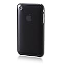Simplism iPhone 3G/3GS用 クリスタルカバー スモーキーブラック TR-CRCOIP-SB