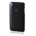 Simplism iPhone 3G/3GS用 クリスタルカバー スモーキーブラック TR-CRCOIP-SB