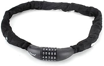 XS Combination Bike Chain Lock (Black)