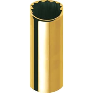 Clayton Brass Socket Guitar Slide, Large by 