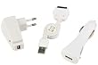 Autre Chargeur 3 en 1 Secteur + Voiture + USB Pour Apple iphone 3G 3GS