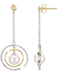 Freshwater Cultured Pearl 7mm Dangle Earrings