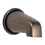 Danze D606325RBD 8-Inch Wall Mount Tub Spout, Distressed Rubbed Bronze