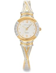 Anne Klein Bangle Watch with Diamond Accents