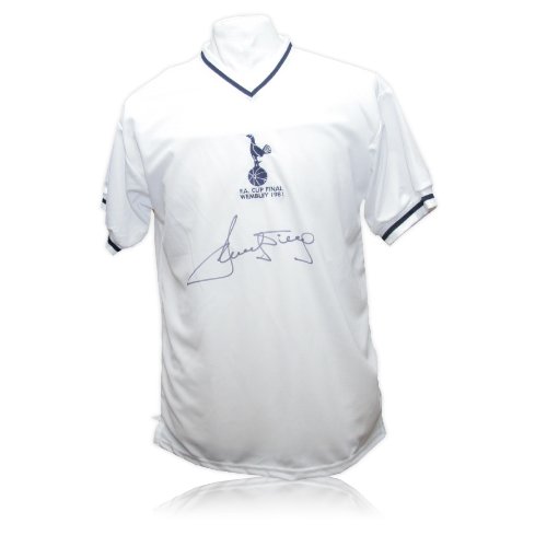 Ricky Villa signed Spurs shirt - 1981 FA Cup Final