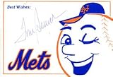 Tom Seaver Autographed / Signed New York Mets Card