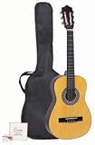 Encore ENC44OFT Natural Wood Full Size Classic Guitar Outfit