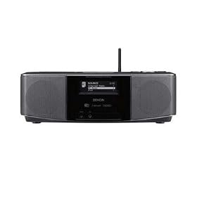 Denon S-32 Internet Radio with Built-in Speakers and 2-Alarm Clock