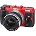 Pentax Q10 12 Megapixel Hybrid Digital Camera with Lens Kit - Red