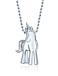 Alex Woo "Little Princess" Unicorn Pendant Necklace