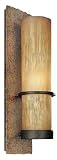 Bamboo Large Outdoor Rustic Wall Sconce