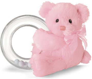 Buy Girl’s Ring Rattle, My First Teddy Ring Rattle Pink