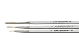 Produkt-Bild: Nailart Pinsel Set - Hochwertige Toray Synthetikfasern - Gr.1 + Gr.2 + Gr.3