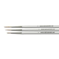Nailart Pinsel Set - Hochwertige Toray Synthetikfasern - Gr.1 + Gr.2 + Gr.3