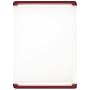 Oxo Good Grips 10-1/2-by-15-Inch Utility Cutting Board, Red Edge