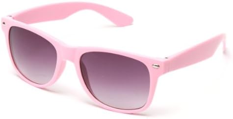 Newbee Fashion® - 80's Classic Blue Brothers Wayfarer Styles Vintage Retro Solid Color Sunglasses