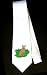 Party Decoration Necktie with berger, de, picard, dog, canine
