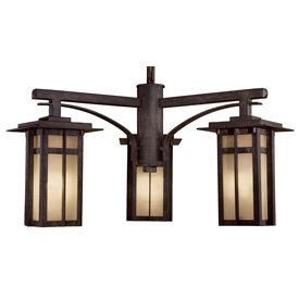 Minka Lavery 71100-357-PL Chain Hung Chandelier - Delancy Iron Oxide - Energy Star Outdoor... by Minka
