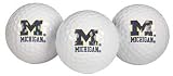 NCAA Michigan Wolverines Golf Balls Pack of 3