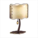 Verona Single Light Table Lamp in Antique Iron