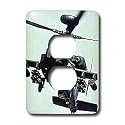 Helicopters - Apache Longbow - Light Switch Covers - 2 plug outlet cover