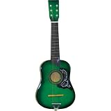 25 Inch Kid's Acoustic Toy Guitar Set with Gig Bag - Green