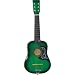 25 Inch Kid's Acoustic Toy Guitar Set with Gig Bag - Green