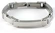 Highly Polished Solid Stainless Steel Men's Bracelet