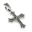 Marcasite Small Cross Pendant