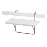 Kettler White Folding Balcony Table