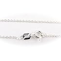 Sterling Silver Fine Cable Nickel Free Chain Necklace 14, 16, 18, 20, 22, 24 Inch