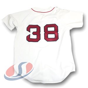 Curt Schilling (Boston Red Sox) MLB/Baseball Replica Player Jersey by Majestic Athletic (Home Extra Large)