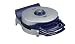 Elta WM 300 SI Sandwichtoaster / Waffeleisen silber/ blau