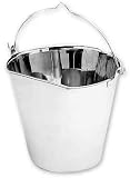 Ethical Flat Sided Stainless Steel Pail - 2 Quart
