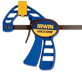 2 Pack Irwin 53006 Quick-Grip 4-1/4 One Handed Micro Bar Clamp / Spreader