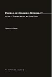 Models of Bounded Rationality, Volume 1: Economic Analysis and Public Policy (Models of Bounded Rationality)