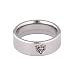 NFL Titanium Logo Ring - Bears
