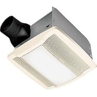 Broan-NuTone QTREN080FLT 80 CFM, 0.8 Sones, Energy Star Fan with 42W Fluorescent Light (bulb include